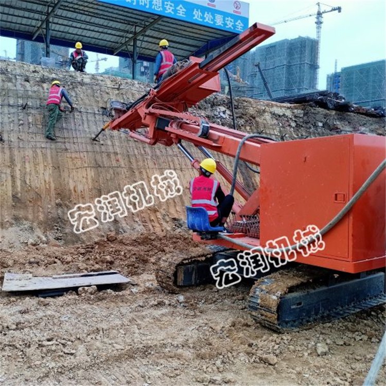生產(chǎn)多功能液壓錨固鉆機，山體護坡鉆孔機